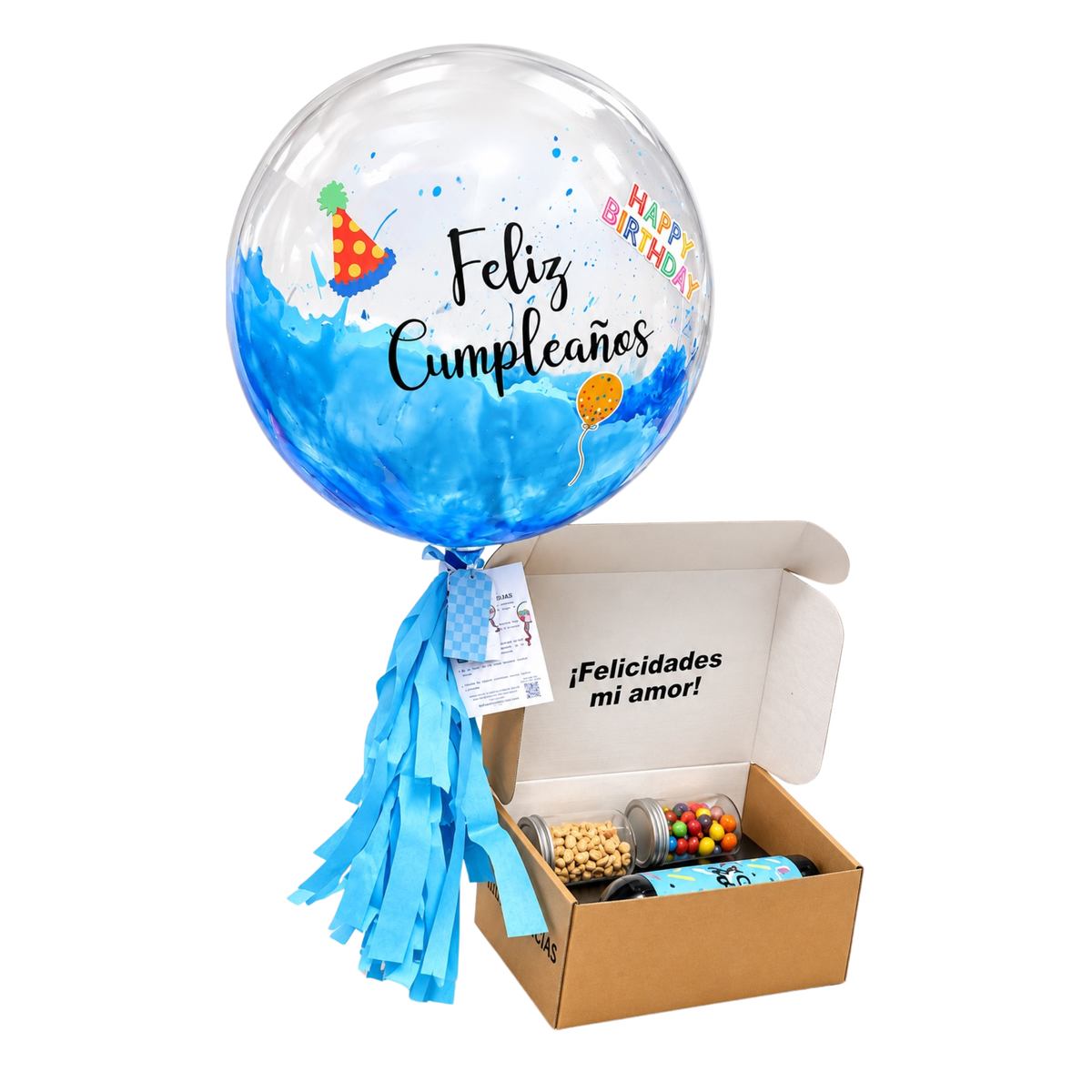 Combo Wine and Bubble Gift box